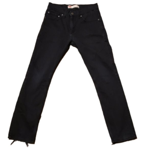 Levi's Levi Strauss & Co. Black Denim Jeans Pants | Women's 16 28 x 28 Pre-owned - Picture 2 of 9